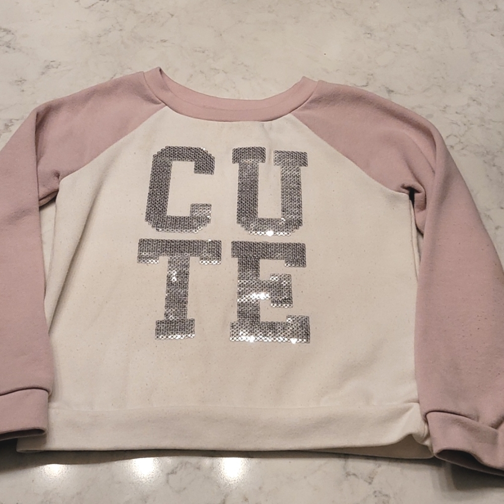 THE CHILDREN'S PLACE FLEECE LINED SWEATER.  "CUTE" SIZE 3T